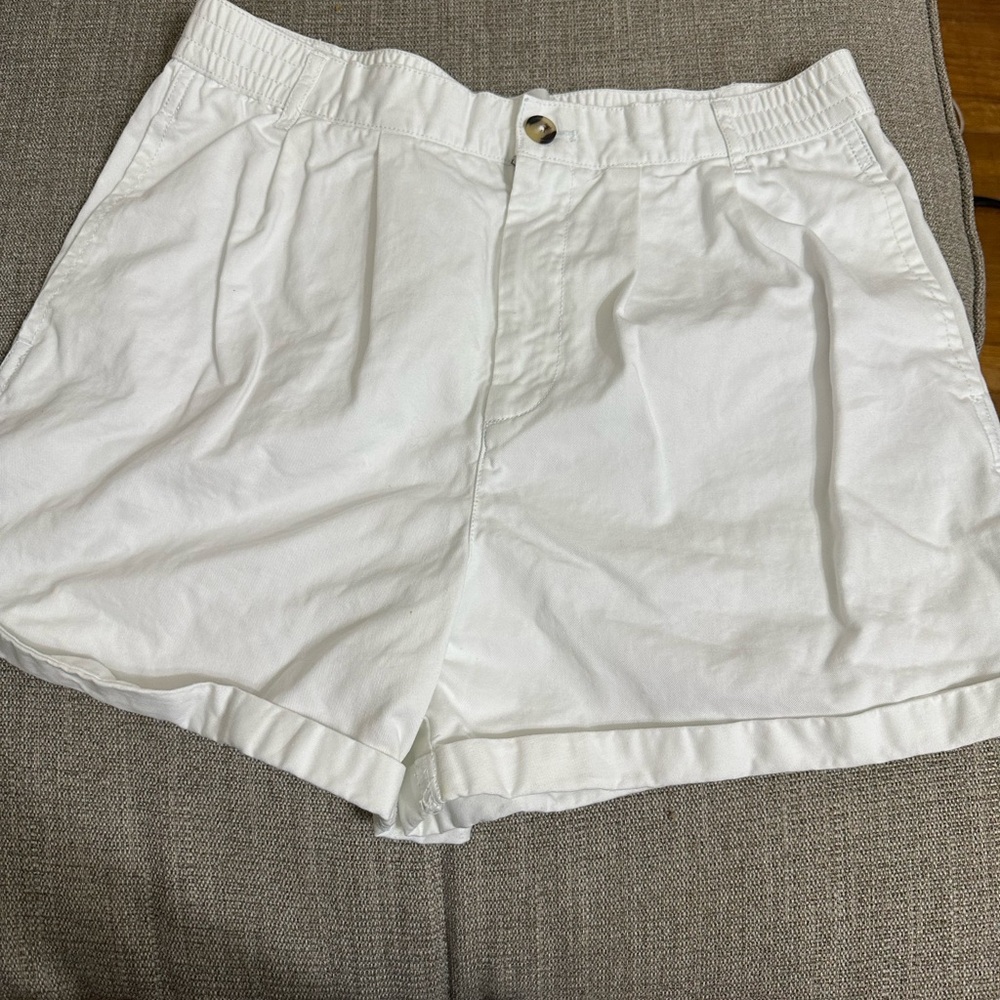 White shorts from Urban Outfitters